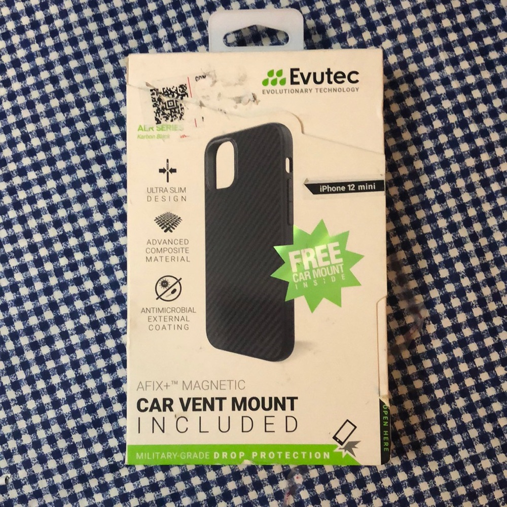 iPhone 12 mini case & mount
